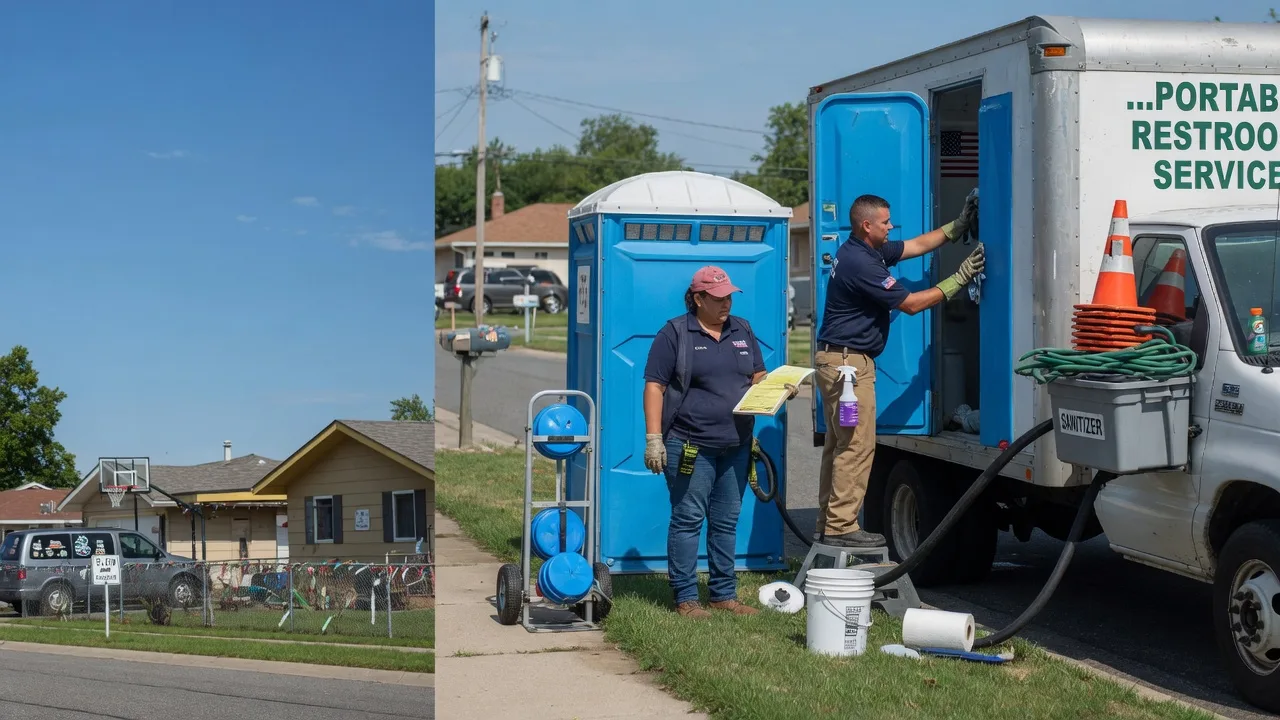 Portable Toilet Rental in Downs, IL near me
